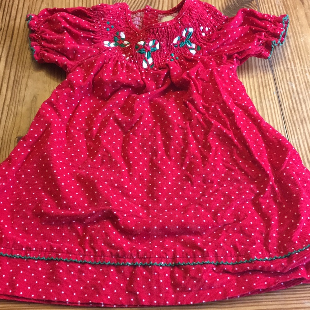 Toffee and Apple 2T smock dress